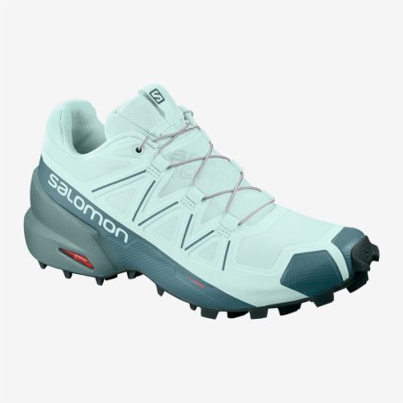 Salomon SPEEDCROSS 5 W Womens Trail Running Shoes Turquoise UK NGES